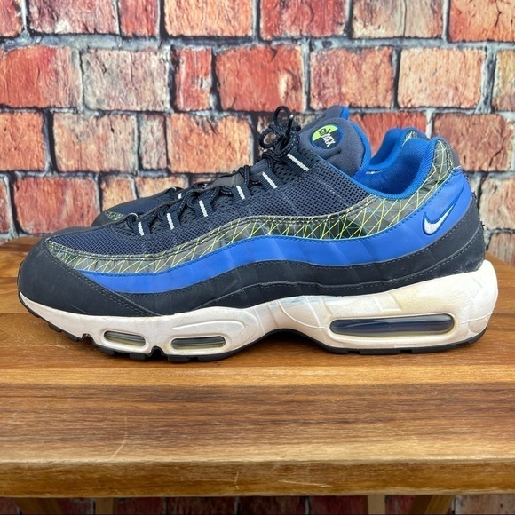 Nike Air Max 95s Men’s Premium size 14 In Dark Obsidian 538416-443 - Picture 3 of 9